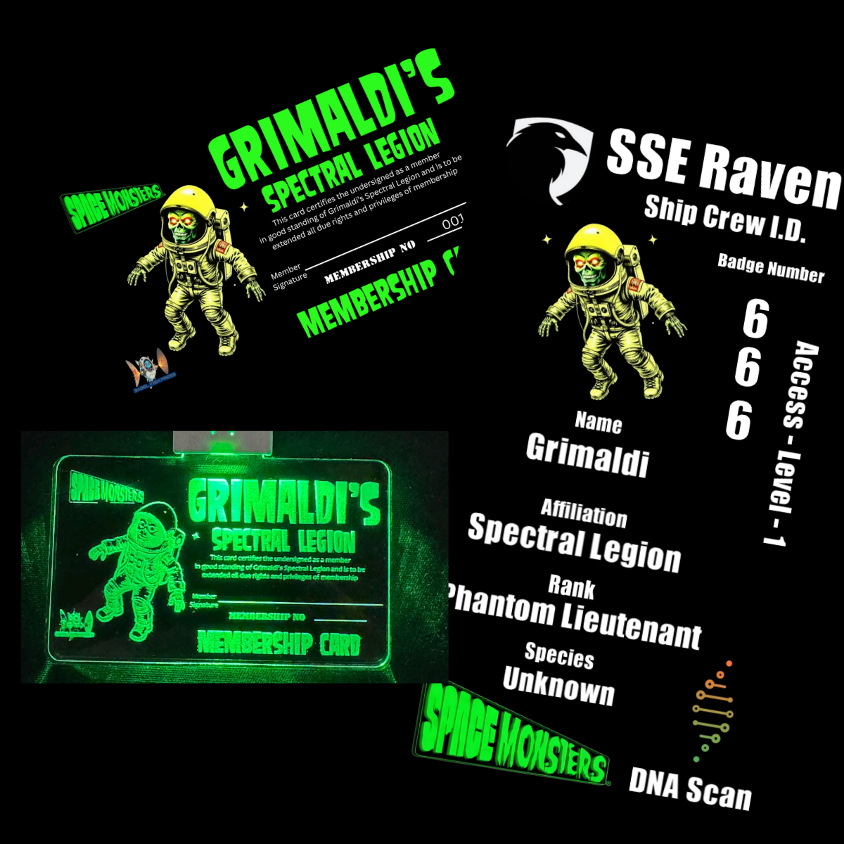 Space Monsters Fan Club and Subscription