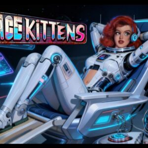 Space Kittens Mouse Pad